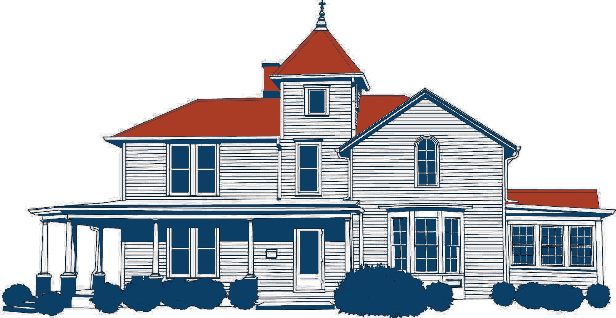 Naismith House architectural illustration