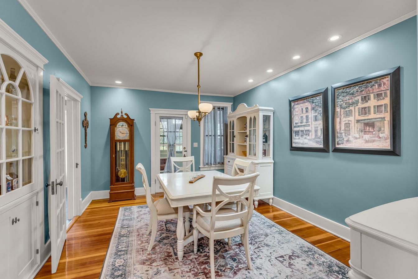 Naismith House formal dining room